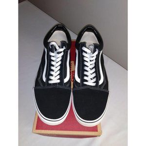 Vans Old Skool Black White Shoes Mens Size 13